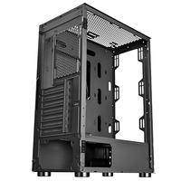 Boîtier PC de jeu compact SNOWMAN avec ventilateurs RVB pré-installés pour des constructions de jeu hautes performances