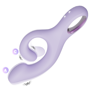 S-hande - Estimulador de Clítoris Doble OEM de Alta Gama, 9 Frecuencias, Vibrador Flexible de Punto <span class=keywords><strong>G</strong></span>, Juguete Sexual para Mujeres - Product Image 2