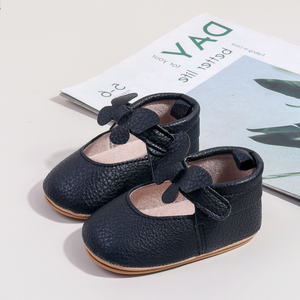 Обувь для маленьких девочек с множеством милых бантов, одиночная обувь, 2025 новый стиль, обувь для принцесс. - Product Image 3