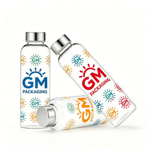 Bouteilles en verre réutilisables <span class=keywords><strong>pour</strong></span> boissons quotidiennes, de 150 ml à 1000 ml, <span class=keywords><strong>pour</strong></span> jus, café froid, thé – Cadeau promotionnel - Product Image 4