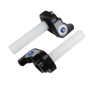 <span class=keywords><strong>Poignée</strong></span> d'accélérateur universelle haute performance noire et bleue 22 mm Quick Twister en aluminium 7/8 pouces pour moto tout-terrain - Product Image 5