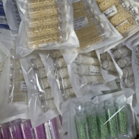 10G/Barrel Preomium Qualité 12/0 2mm Verre Rond Rocailles Cristal Perles De Rocaille En Verre pour La Fabrication De Bijoux