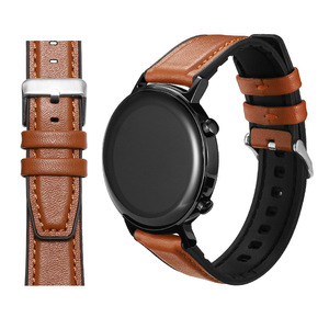 Envío rápido 18mm 20mm 22mm correas de reloj de liberación rápida para <span class=keywords><strong>Huawei</strong></span> Watch Gt 3 <span class=keywords><strong>Pro</strong></span> <span class=keywords><strong>GT2</strong></span> <span class=keywords><strong>Pro</strong></span> TPU correas de reloj de cuero - Product Image 4