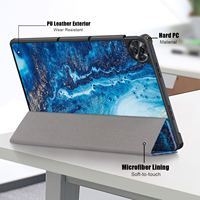 Étui pour tablette Realme Pad 2 11,5 pouces, support pliable à trois volets, motifs