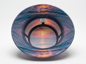 Sombrero de Pescador de Algodón con Estampado de Atardecer Tropical, Unisex, para Playa, Pesca y Actividades al Aire Libre, Personalizable, de Moda, para Verano, MOQ Bajo - Product Image 6
