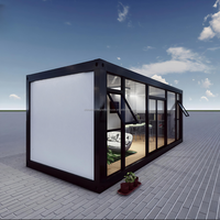 Conteneur extensible de luxe personnalisable de 40 pieds Salle de bain complète avec fonction d'étanchéité Maisons préfabriquées fabriquées en Chine