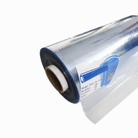 Film PVC transparent normal, rouleau de film plastique transparent, feuille de PVC flexible multi-usages pour l'emballage
