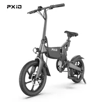 מחיר הקמעונאי 2022 PXID חדש עיצוב ארוך מרחק פופולרי מתקפל אופני 16 אינץ אופניים חשמליים למבוגרים