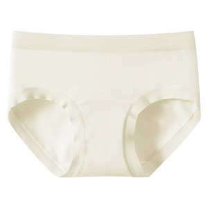 Best-selling Women Underwear 7A <strong>Cotton</strong> Antibacterial <strong>Cotton</strong> Crotch Seamless Breathable Mid-waist Comfortable Brief - Product Image 2