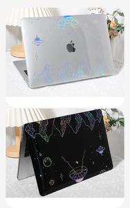 Coque de protection rigide en plastique transparent pailleté à impression laser personnalisée pour <span class=keywords><strong>MacBook</strong></span> <span class=keywords><strong>Air</strong></span> <span class=keywords><strong>13</strong></span> <span class=keywords><strong>pouces</strong></span> 2024 2022 M3 A3113 <span class=keywords><strong>M2</strong></span> A2681 - Product Image 6