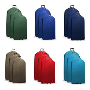 Eco friendly gran oferta a prueba de polvo cubierta <span class=keywords><strong>Peva</strong></span> traje ropa, organizador de vestidos colgante armario almacenamiento transparente bolsas de ropa/ - Product Image 5