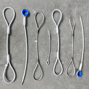 WS20エンドレスロッキングタイプ耐久性＆耐腐食性ワイヤーロープスリング |   オーバーヘッドリフティングおよびヘビーデューティーリギング用連続ループ - Product Image 3