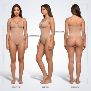 Faja Modellante Snellente Senza Cuciture con Chiusura a Cerniera, Stile Perizoma, per un Controllo Perfetto di Pancia e Addome Inferiore, Valorizza le Curve, da Donna - Product Image 3