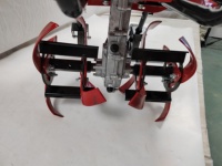 Nouveau modèle de motoculteur rotatif à essence à 4 temps de 160 cm3 à poussée manuelle en métal robuste pour l'agriculture