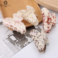 Pince à cheveux artisanale 'Sweet Temperament' pour chignon, avec logo personnalisé, pour femme, vente en gros