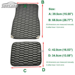 Alfombrillas Universales para Auto, <span class=keywords><strong>Serie</strong></span> <span class=keywords><strong>2</strong></span>, Antideslizantes, para Todas las Estaciones, Juego Completo, para Cuero, Económicas, para los Más Vendidos - Product Image 5