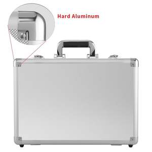 Échantillon gratuit Boîte de transport rigide en aluminium personnalisée avec insert en mousse DIY Boîte de transport verrouillable pour instruments, outils et accessoires - Product Image 4