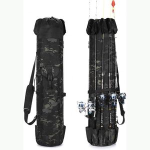 Bolsa de Pesca con Muestra Gratis, Estuche para Cañas de Pescar con Tela Oxford Plegable Resistente, Bolsa de Pesca Portátil - Product Image 6