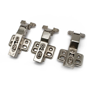 Winis Furniture <b>Hinge</b> Cold Rolled Steel Nickel Plated Soft Closing Silent <b>Spring</b> <b>Hinge</b> Surface Mount Modern Design - Product Image 5