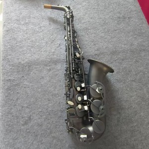 Saxofón Alto <span class=keywords><strong>de</strong></span> Latón <span class=keywords><strong>de</strong></span> Alta Calidad, Acabado Plateado Antiguo, Instrumento <span class=keywords><strong>de</strong></span> Práctica y Presentación en Mi bemol, con Empaque Premium, Precios al por Mayor - Product Image 3