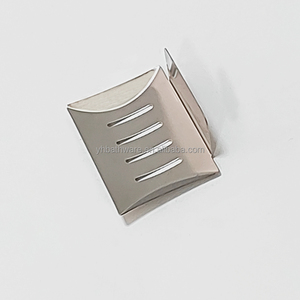 Portasapone <span class=keywords><strong>da</strong></span> Parete Economico in Acciaio Inox Dorato con Drenaggio Rapido per Bagno - Product Image 3