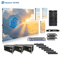 Pantalla LED de Alquiler para Interiores P3.91, Video Wall a Todo Color HD, Pantalla para Escenarios, Conciertos, Eventos, Iglesias, Bodas, Panel HD de 500x500mm