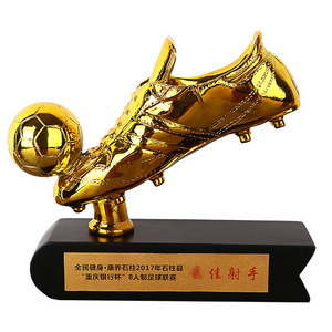 2025 coupe du monde de football résine artisanat <span class=keywords><strong>Qatar</strong></span> Football tireur bottes dorées chaussures bonus boule d'or galvanoplastie trophée ventilateur fournitures - Product Image 2