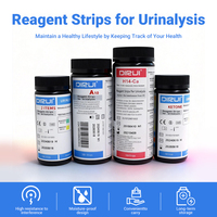 Bandelettes de test urinaire DIRUI 14 paramètres pour bilirubine et urobilinogène sanguins, haute précision, détection rapide, pour usage domestique et clinique