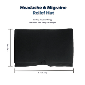 Casquette <span class=keywords><strong>Racetech</strong></span> en promotion pour soulager les migraines et les maux de tête – Masque de refroidissement souple en gel solide pour hommes, chapeau rafraîchissant pour soulager la douleur - Product Image 5