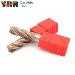 D6x50mm काटने कार्बाइड उपकरण बैल नाक 4 बांसुरी कोने त्रिज्या hrc55 एंड मिल - Product Image 4