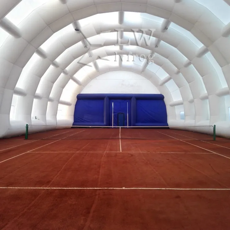 Outdoor Gigantische Opblaasbare Tent Hangar, 40M Grote Opblaasbare Tennis Tent Voor Evenement