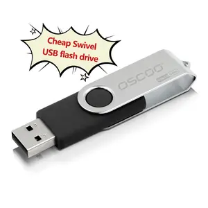 OSCOOオリジナルUSBフラッシュドライブペンドライブUsbスティック2.03.0メモリア8GB 16GB 32GB 64GB小売プロモーション用ロゴ付きメタル