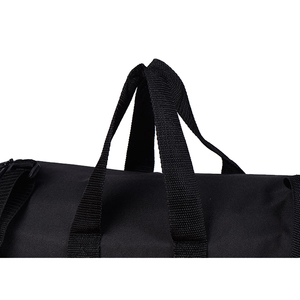 Sac à lunch personnalisé en polyester, sangle d'épaule, glacière portable cylindrique souple avec <span class=keywords><strong>poignée</strong></span> ajustable - Product Image 6