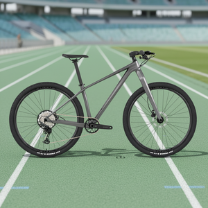 Nouvelle Conception 2026 – Fourche Rigide VTT <span class=keywords><strong>Vintage</strong></span> en Fibre de Carbone 29 pouces avec 12 Vitesses et Pédales Standard pour le Downhill - Product Image 1