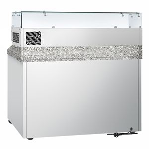 โต๊ะเตรียมอาหารแช่เย็น GGM Gastro Pizza รุ่น ECO-1400x700mm แบบสามประตู ประหยัดพลังงานระดับ A+++ พร้อมระบบควบคุมอุณหภูมิแบบดิจิตอล - Product Image 5