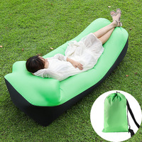 Chaise longue gonflable, canapé d'air, accessoires de camping et de plage, canapé portable imperméable, léger, facile à installer, hamac d'air