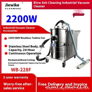 Chincan 380V Industrial <b>Vacuum</b> Cleaner 80L Reverse Blow Ash Cleaning Equipment Powder Iron Slag Removal Motor Industrial Motor V - Product Image 6