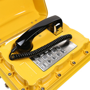 <span class=keywords><strong>Telefono</strong></span> Industriale Resistente alla Corrosione in Lega di Alluminio con Tastiera Completa per Ferrovie e Centrali Elettriche - Product Image 3