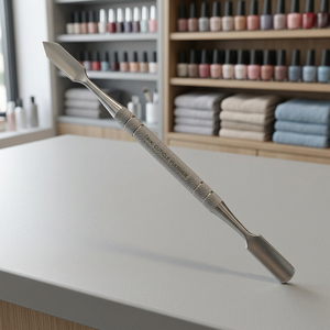 ASAP Custom High Quality Stainless Steel <b>Makeup</b> Palette Straight Steel Facial Spoon Non-Rusted <b>Makeup</b> Mixing Spatulas Beauty - Product Image 2