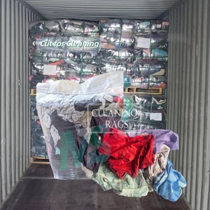 ผ้าเช็ดทำความสะอาดอุตสาหกรรม ตัดเย็บใหม่จากผ้าฝ้ายคุณภาพสูง สำหรับใช้ในอุตสาหกรรม เช่น ทำความสะอาดเรือ ผ้าฝ้ายเช็ดทำความสะอาดทางทะเล - Product Image 1