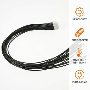 Assemblage de câbles personnalisé ODM OEM JST Molex Dupont MX1.25 pas de 2, 3, 4, 5, 6 broches, prise femelle pour appareils électroménagers, câblage électronique - Product Image 3