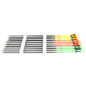 Flechas de Carbono Puro con Forma de Corazón y Pluma Real Storm ID4.2mm, Rectitud de 0.006", Spine 400-1000, 32 Pulgadas, para Arco Compuesto - Product Image 6