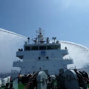 FiFi Marine External Fire Fighting Protection incendie externe automatique 1200m3/h système sur bateau
