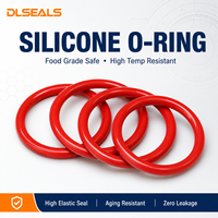 Anillo de Sellado de Silicona para Equipos de Alta Temperatura y Sellado General, Anillos de Silicona Elástica Suave