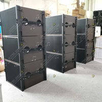 Caisson de basses ACTPRO Audio KS28, double caisson de basses de 18 pouces, 6400 W, caisson de basses amplifié, double haut-parleur de 18 pouces, 3200 W, amplificateur actif passif
