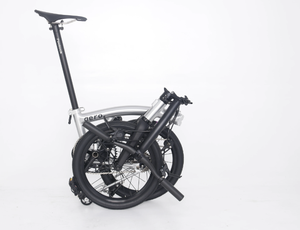 Bicicleta Plegable MINTparts-aero 2026 de 16 Pulgadas y 7 Velocidades con Cuadro de Aleación de Aluminio, Horquilla de Fibra de Carbono y Neumáticos Anchos - Product Image 4