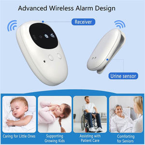 Sensor de Humedad de Alta Sensibilidad, Alarma de Enuresis Infantil Inalámbrica Recargable con Recordatorio de Vibración Sonora, Monitor para Bebés - Product Image 5