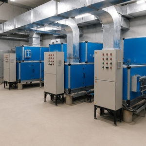 Unidad de Manejo de Aire (UMA) Industrial HVAC, Sistema de Ventilación para Cuartos Limpios, Equipo Comercial de Refrigeración de Aire, Motor de Serpentín para Control Climático - Product Image 5