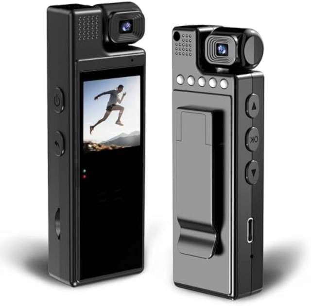 Mini Camera 1080P Wifi 1.3-inch Screen Portable Digital Video Recorder BodyCam Infrared Night Vision Mini Camera
