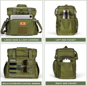 Free Sample Custom Soft Oxford Large Insulated Lunch <b>Bag</b> Box <b>Backpack</b> Picnic Wine Bottle Cooling Thermal Food Storage <b>Cooler</b> - Product Image 6